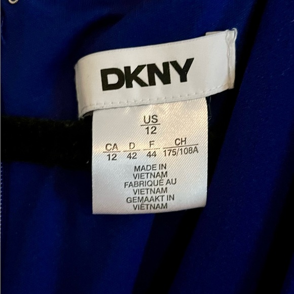 DKNY Royal Blue Midi Dress - Picture 2 of 9